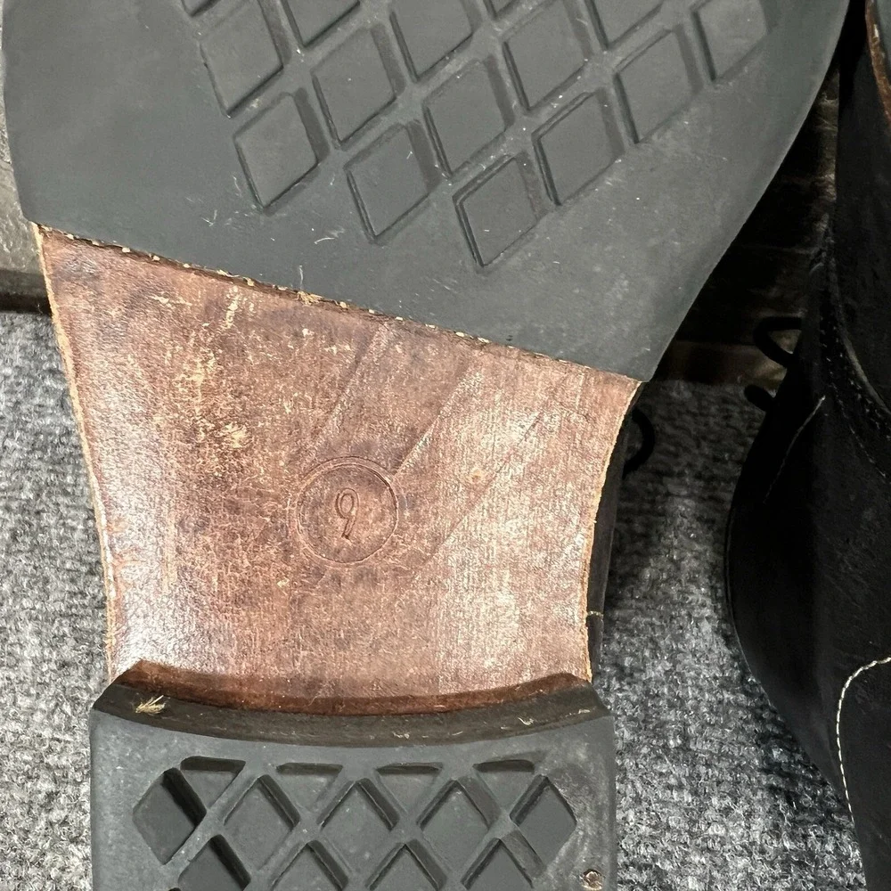 Timberland Boot Company Wodehouse Lost History Black Leather Chukka Boots US 9